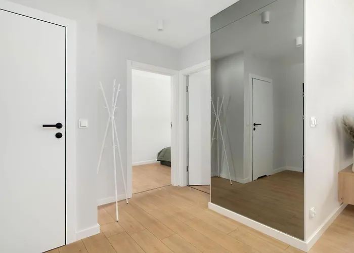 Beige And Two Bedroom In With Parking And Bathtub By Renters Apartment